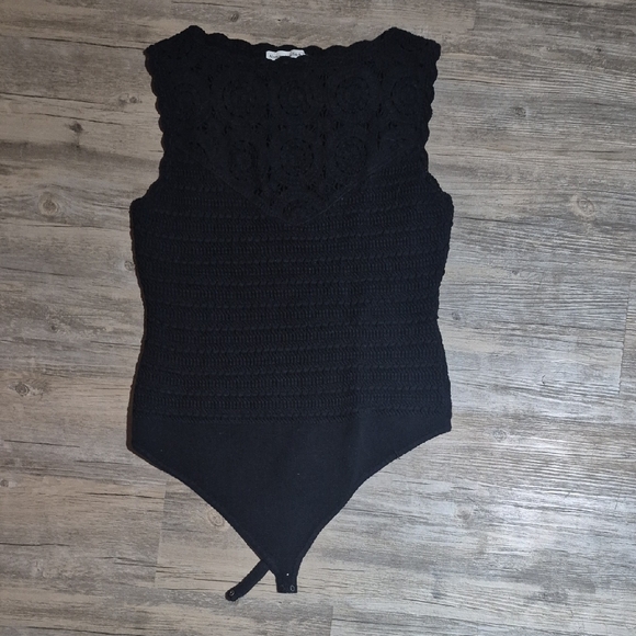 Abercrombie & Fitch Tops - Abercrombie & Fitch Black Lace Bodysuit